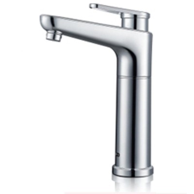 Chrome surface electric heating faucet tap instant heater mixer